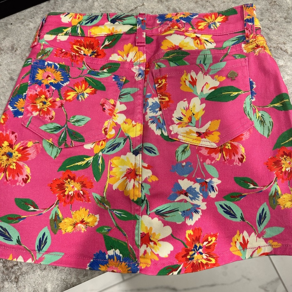 Kate spade broom street denim skirt, brand new with tags